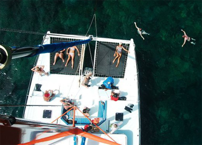 Island Girl catamaran boat trips, Tobago