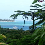 The Nest - view of Buccoo Reef, Tobago